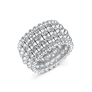 Rox Orbit Five Row Beaded Ring N