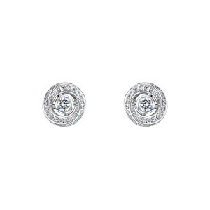 Cosmic Diamond Stud Earrings 032cts