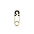 Click to view product details and reviews for Rox Lox Diamond Black Enamel Pin Charm S.