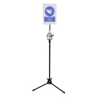Portable Hand Sanitiser Station with Sign & 500ml Hand Sanitiser Supplied