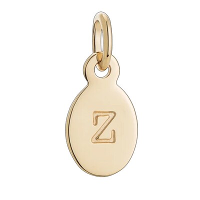 Bespoke Alphabet 'Z' Charm - Gold