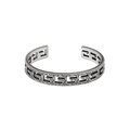 Click to view product details and reviews for Gucci G Cube Wide Aged Silver Bracelet.