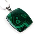 Click to view product details and reviews for Fabulous Malachite Necklace Natural Designer Gemstone 16 42cm.