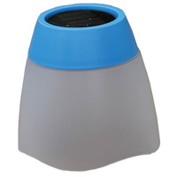 Solar LED Tumbler Table Light - Blue