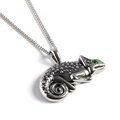 Click to view product details and reviews for Chameleon Necklace In Silver 16 42cm.