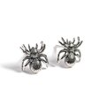 Click to view product details and reviews for Tarantula Spider Stud Earrings In Silver Default Title.