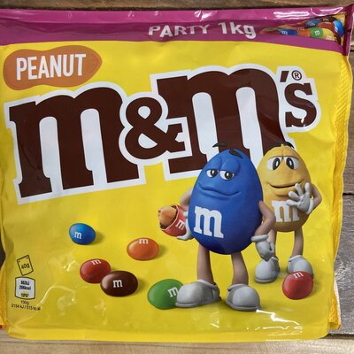 1 Kg of M&M’s Peanut (1kg Party Bag)