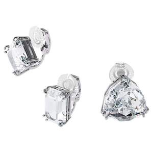 Swarovski Millenia Clip Earring Single Set 3 White Rhodium Plated 5602413
