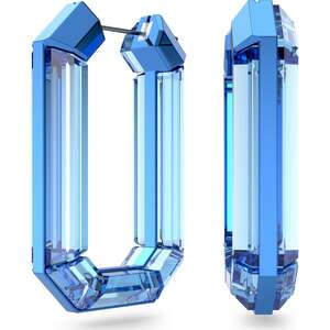 Swarovski Lucent Hoop Earrings Blue 5633950