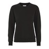 Classic Crew Organic Cotton Sweatshirt - Deep Black