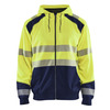 Click to view product details and reviews for Blaklader 3546 High Vis Hooded Sweatshirt.