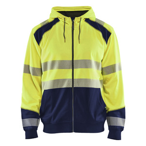 Blaklader 3546 High Vis Hooded Sweatshirt