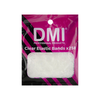 DMI Elastic Bands Clear 250pk