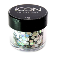 Cuccio Icon Glitter Dust - Holographic Festival Cosmic 125