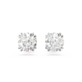 Click to view product details and reviews for Swarovski Constella Stud Earrings Round Cut White Rhodium Plated 5636712.