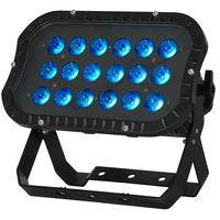 Spectra IP65 Rated Exterior Flood Light 18 x 3W with RGB LEDs