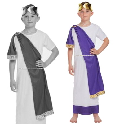 Roman Emperor World Book Day Fancy Dress Costume Age 7-9 Years