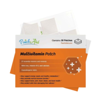 MultiVitamin Plus 30 Topical Vitamin Patches &pipe; PatchAid