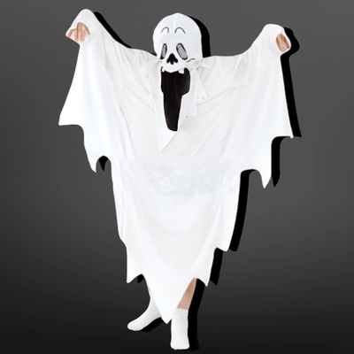 Child Ghost Halloween Fancy Dress Costume Age 10-12 Years