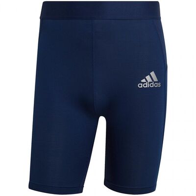 Adidas Mens Techfit Tight Shorts - Navy Blue