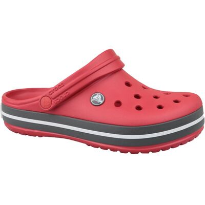 Crocs Unisex Crockband Clog Slides - Red