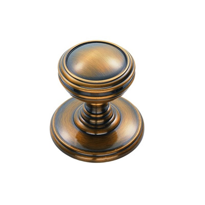 Carlisle Brass Fingertip Delamain Plain Cupboard Knob (26mm, 31mm OR 37.5mm), Florentine Bronze - DK47FB FLORENTINE BRONZE - 26mm