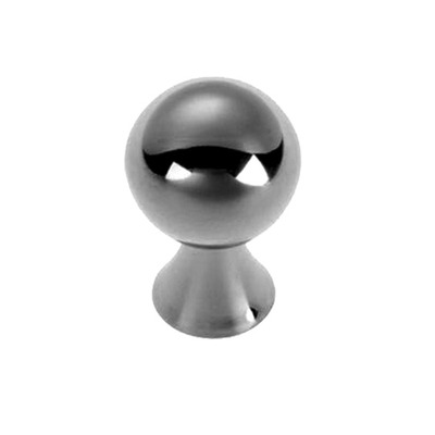 Croft Architectural Patterdale Cupboard Door Knob, 25mm, *Various Finishes Available - 5107 POLISHED CHROME