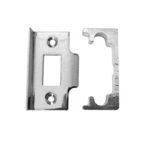 Frelan Hardware Rebate Set For Standard Tubular Latch JL120, Nickel Plate - JL139NP NICKEL PLATE