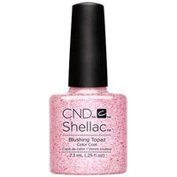 CND Shellac Gel Polish Blushing Topaz - 7.3ml