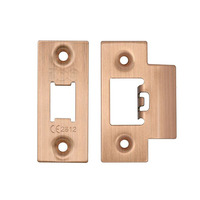 Zoo Hardware Face Plate And Strike Plate Accessory Pack, Tuscan Rose Gold - ZLAP01-TRG TUSCAN ROSE GOLD