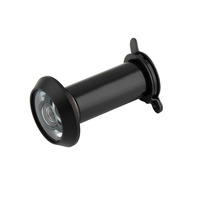 Carlisle Brass Door Viewer, Matt Black - AA77MB MATT BLACK - GLASS LENS