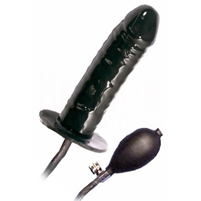 Moulded Rubber Large Pump-up Dildo