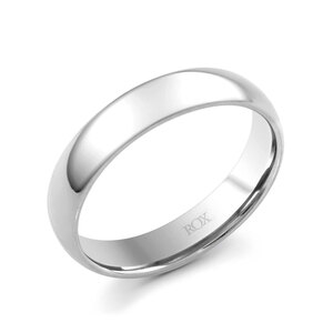 Adore Platinum Court Wedding Ring 5mm