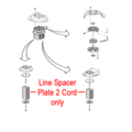 Click to view product details and reviews for Dr Replacement Line Spacer Plate 2 Cord Dr235151.