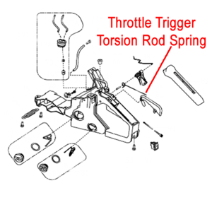 Gardencare Safety Lock Spring Throttle Trigger Gcyd38 30300 8