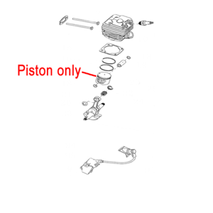 Mitox Chainsaw Piston Miyd450103 1
