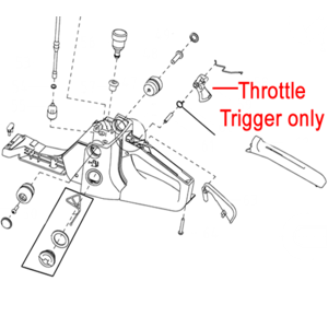 Mitox Chainsaw Throttle Trigger Miyd450300 11