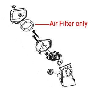 Mitox Hedgetrimmer Air Filter Migjb25d010800 2