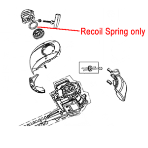 Gardencare Recoil Starter Coil Spring Gcgjb25d0200 2