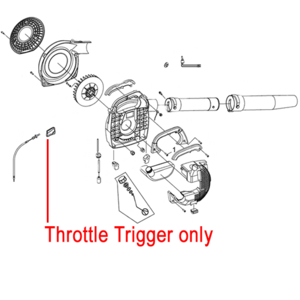 Mitox Blower Throttle Trigger Mieb 260 9