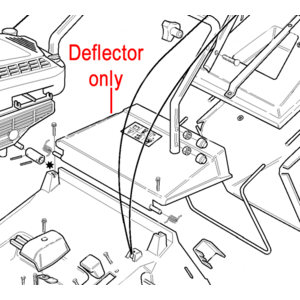 Hayter Harrier 48 Rear Deflector 219072