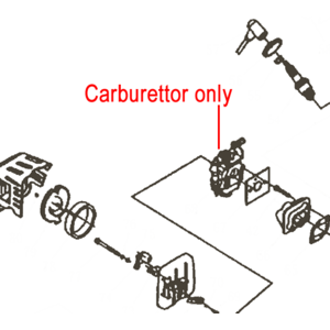 Mitox 430u Carburettor Mi1e40f 5a