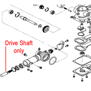 Mitox Hedgetrimmer Drive Shaft Migj33021