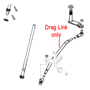 John Deere Steering Drag Link M149732