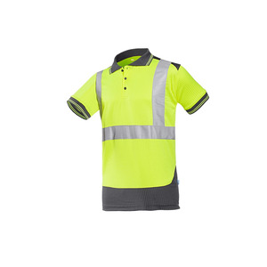 Sioen 3887 Piras Yellow High Vis Polo Shirt