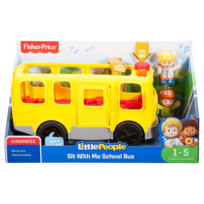 Fisher-price Little People Sit With Me School Bus Activity Toy
