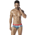 Clever Moda Exotic Parrot Piping Brief (L/34″)