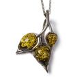 Click to view product details and reviews for Beech Leaf Necklace In Silver And Green Amber 16 42cm. Click to view product details and reviews for Beech Leaf Necklace In Silver And Green Amber 16 42cm.