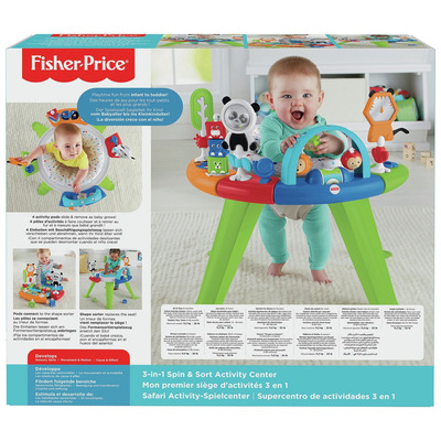 Fisher-Price 3 in 1 Spin Activity Centre