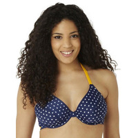 Cleo Leena Triangle Bikini Top Heart Print